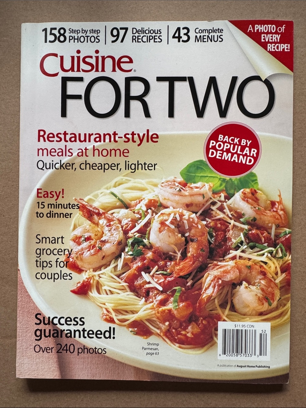 Cuisine For Two: Restaurant-Style Meals at Home